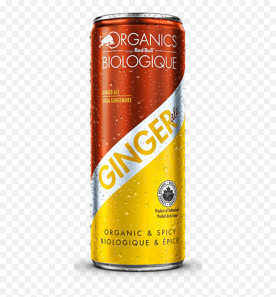 Download Red Bull Organics Ginger Ale Dose - Red Bull Cylinder Png,Red Bull Png