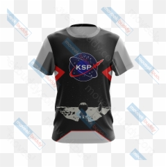 Kerbal Space Program Unisex 3d T - Shirt U2013 Moveekbuddyshop Ksp Png,Kerbal Space Program Logo