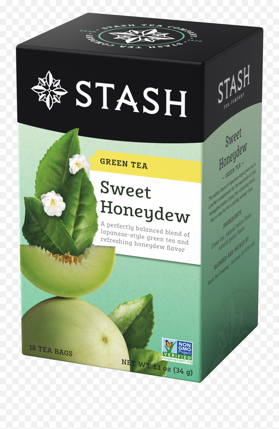 Sweet Honeydew Green Tea The Natural Products Brands Directory - Stash Raspberry Hibiscus Tea Png,Honeydew Png