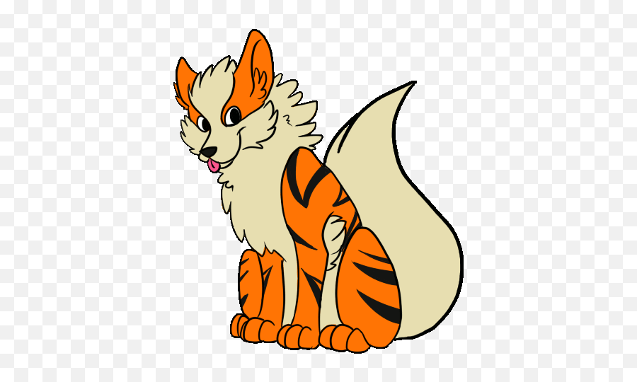 Xeno - Arcanine Gif Transparent Png,Arcanine Transparent