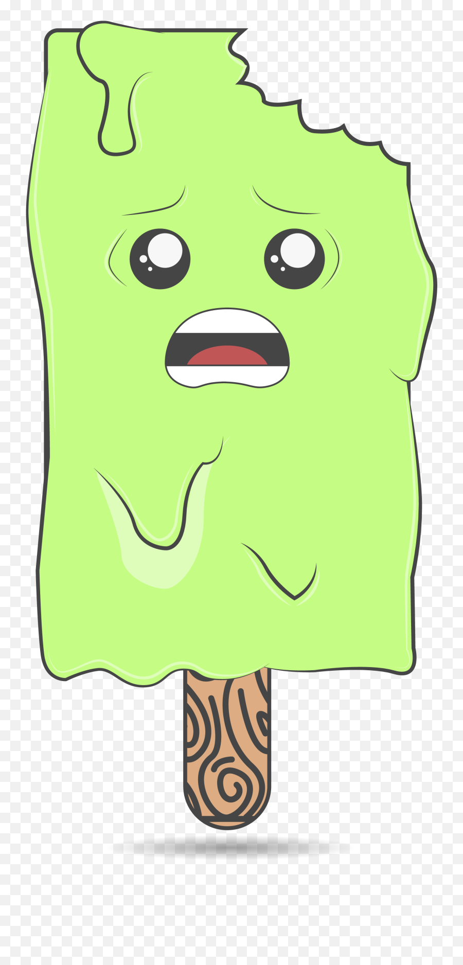 Cute Melting Cartoon Popsicles - Cartoon Png,Popsicles Png