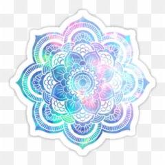 Download Tumblr Pinterest Watercolor Colorful Colours - Mandala Clip Art Black And White Png,Pinterest Png