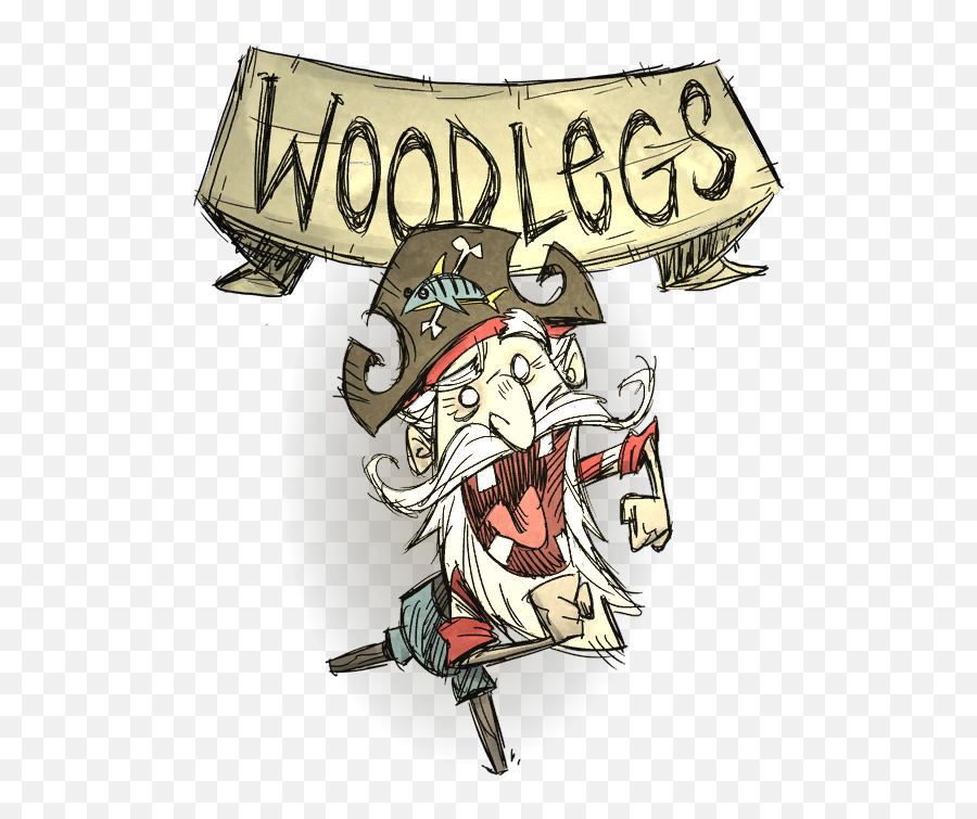 Woodlegs Donu0027t Starve Wiki Fandom - Don T Starve Woodlegs Png,Don't Starve Together Logo