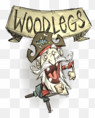 Woodlegs Donu0027t Starve Wiki Fandom - Don T Starve Woodlegs Png,Don't Starve Together Logo