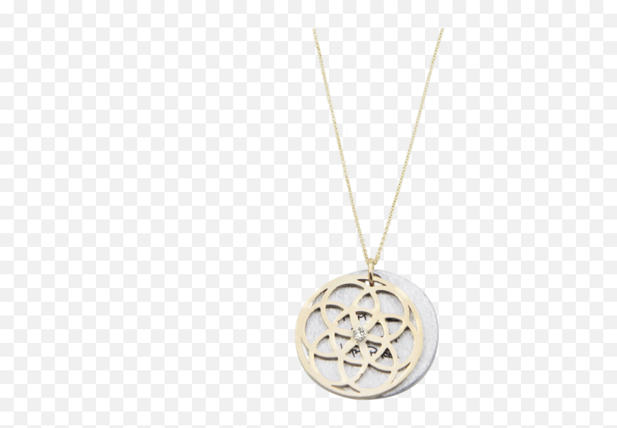 Seed Of Life Necklace 1 - Solid Png,Seed Of Life Png