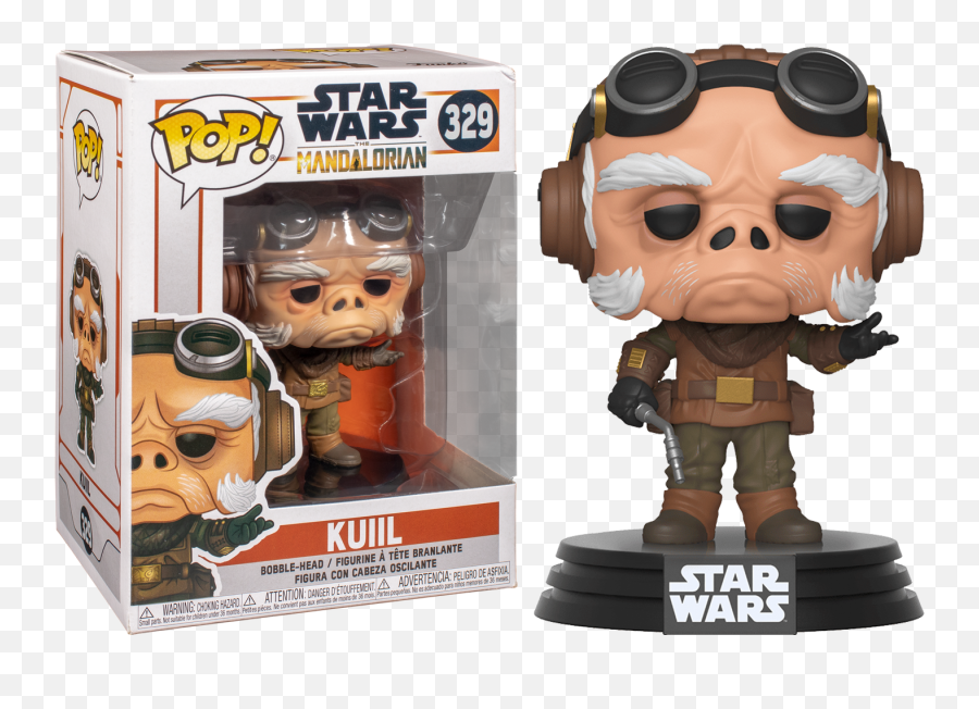 Funko Pop Star Wars The Mandalorian Kuiil Figura - Star Wars The Mandalorian Funko Pop Png,Funko Pop Png