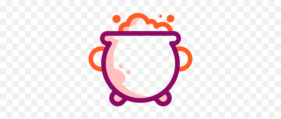 Halloween Cauldron Potion Cook Cooking Free Icon Of - Serveware Png,Cooking Icon Png