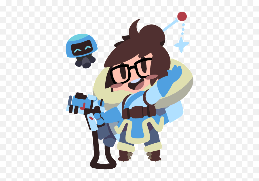 New Support Sniper Ana Coming Soon - Mei Gif Png,Mei Blizzard Icon
