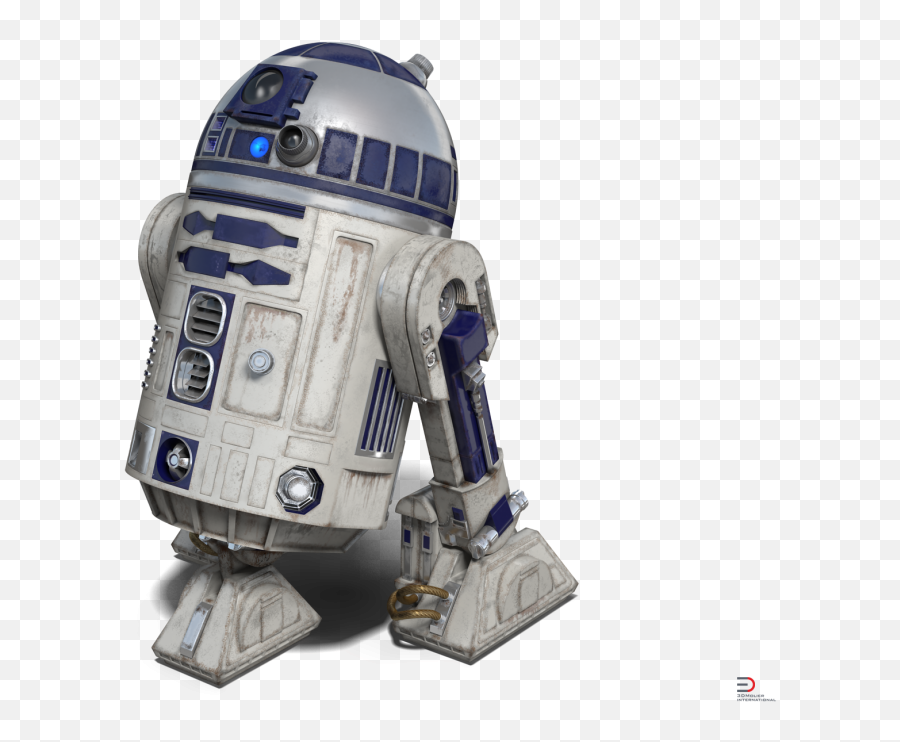 R2 D2 Dirty 3d Model - Cgstudio 3d Modeling Png,R2d2 Png