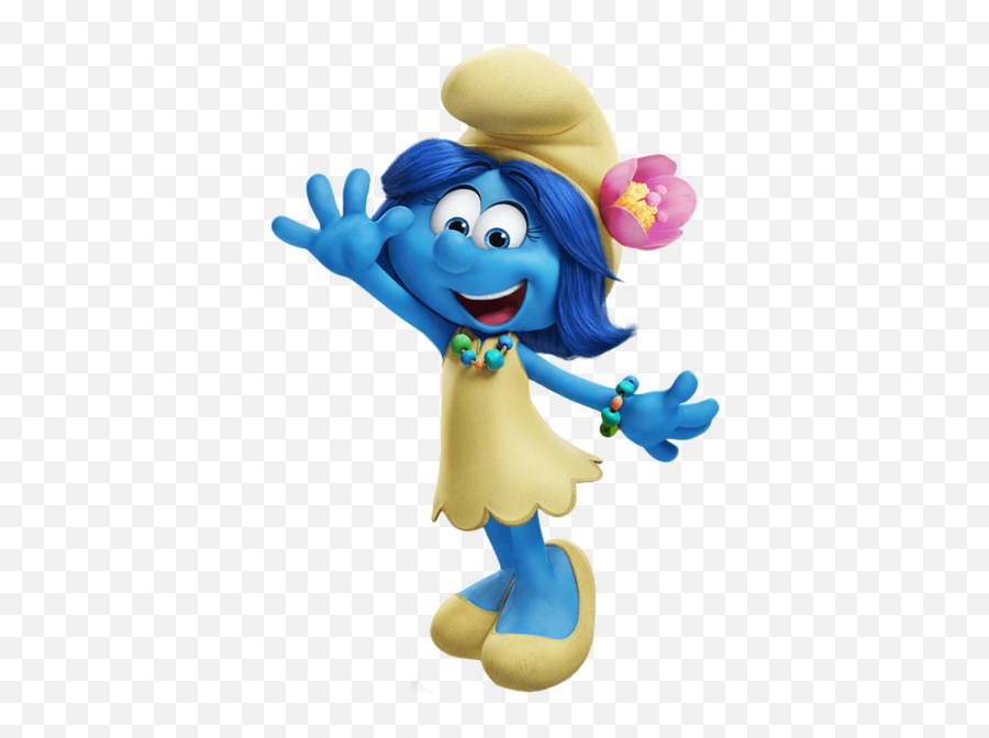 Smurf Png - Smurfs Lost Village Blossom,Smurfs Png