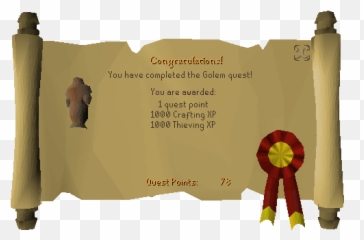 Golem Osrs Quest - RPGStash Kings Ransom Osrs png