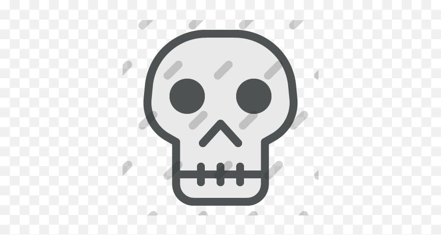 Skull Icon Iconbros - Dot Png,Skull And Bones Icon