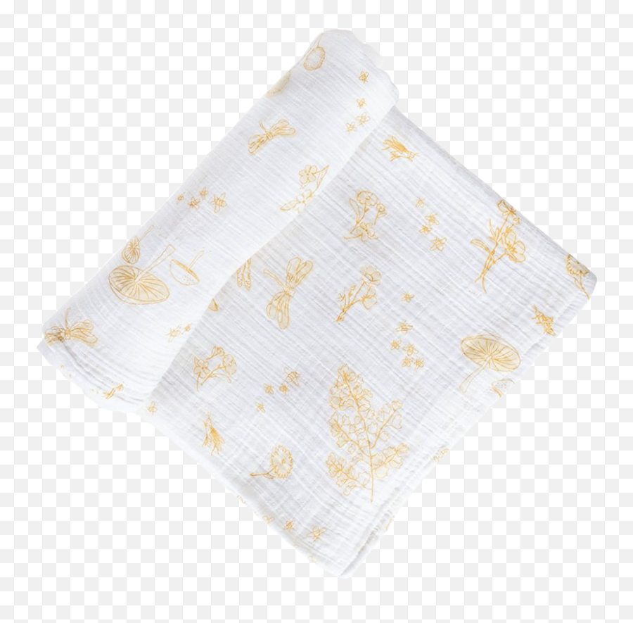 Organic Swaddle - Botanica Embroidery Png,100% Organic Cotton Muslin Icon