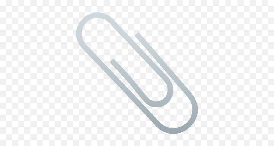 Paperclip Objects Sticker - Paperclip Objects Joypixels Solid Png,Paper Clip Icon