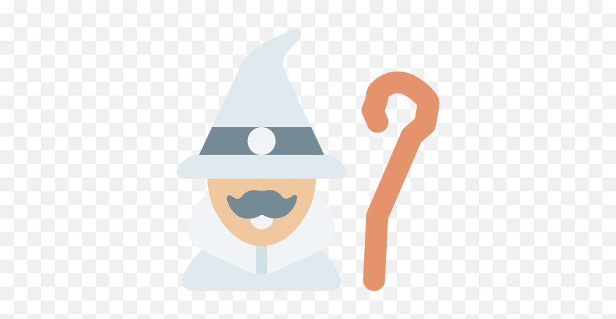 Wizard Treat Warlock Cane Trick Free Icon - Iconiconscom Fictional Character Png,Wizard Icon