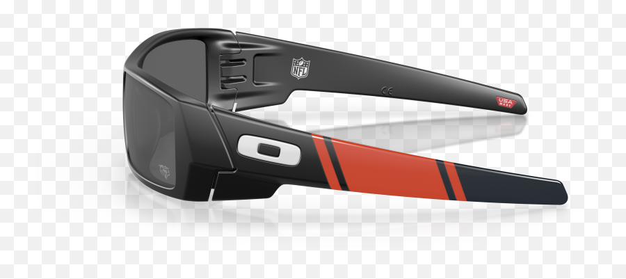 Oakley Oo9014 Chicago Bears Gascan Prizm Black U0026 Matte - Oakley Gascan Png,Batwolf American Flag Icon