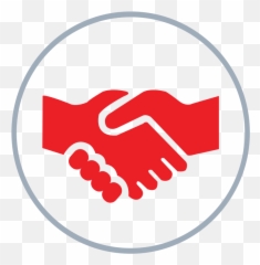 Download Shaking Hands In Circle - Apple Mfi Certified Icon Handshake Vector png