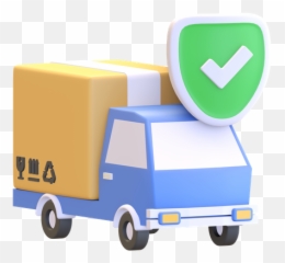 Premium Top Rated Delivery Man Holding Package 3d - Commercial Vehicle png
