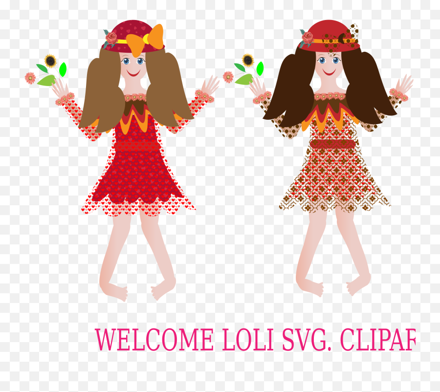 Download This Free Icons Png Design Of Welcome Loli Clipart - Girly,Free Welcome Icon