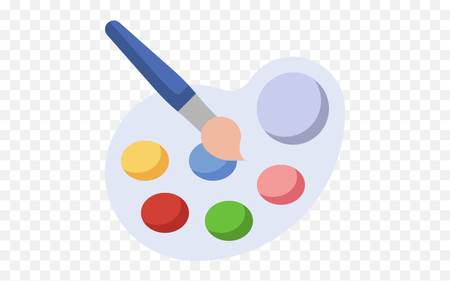 Paint Palette - Free Art Icons Dot Png,Paint Pallet Icon