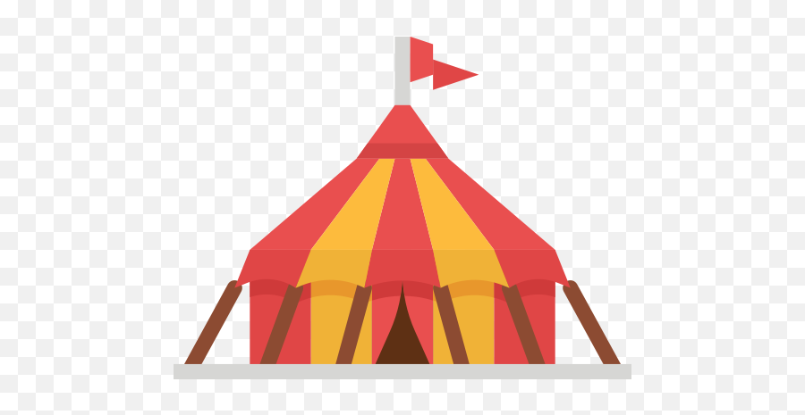 Circus Tent - Free Entertainment Icons Png,Circus Tent Icon