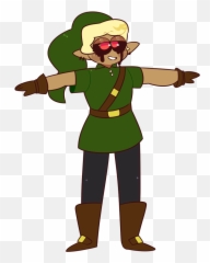 My Shit Brain - Cartoon Png,T Pose Png