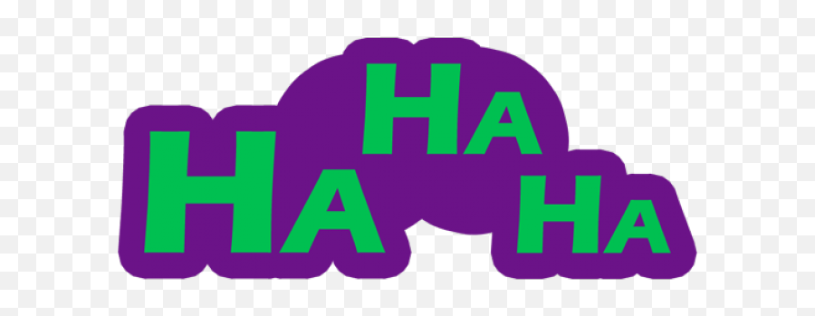Clipart Haha - Purple And Green Joker Png,Haha Png