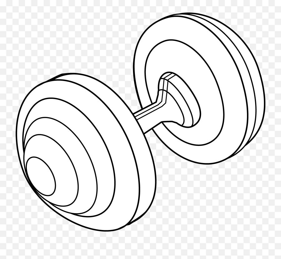 Drawing - Illustration Png,Barbell Png