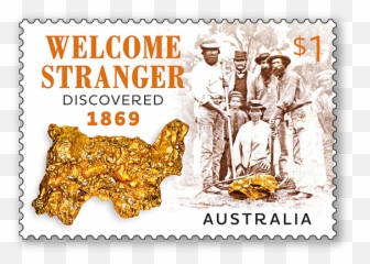 Welcome Stranger - Australia Post Welcome Stranger Gold Nugget Png,Gold Nugget Png