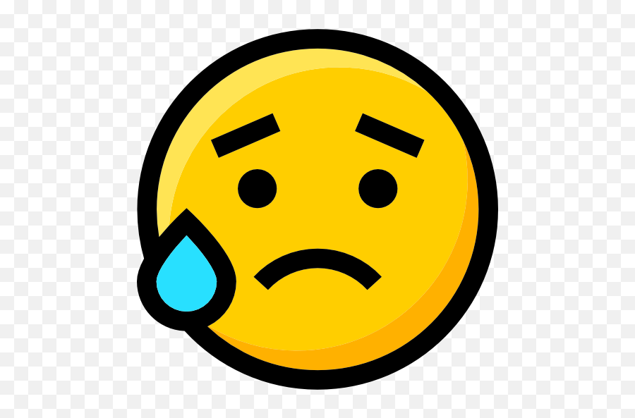 Smileys Ideogram Worried Feelings Interface Faces - Worried Png,Shocked Emoji Png