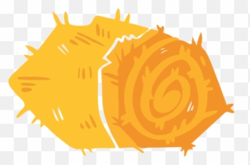 Farm Hay Bale Single Icon - Illustration Png,Hay Png