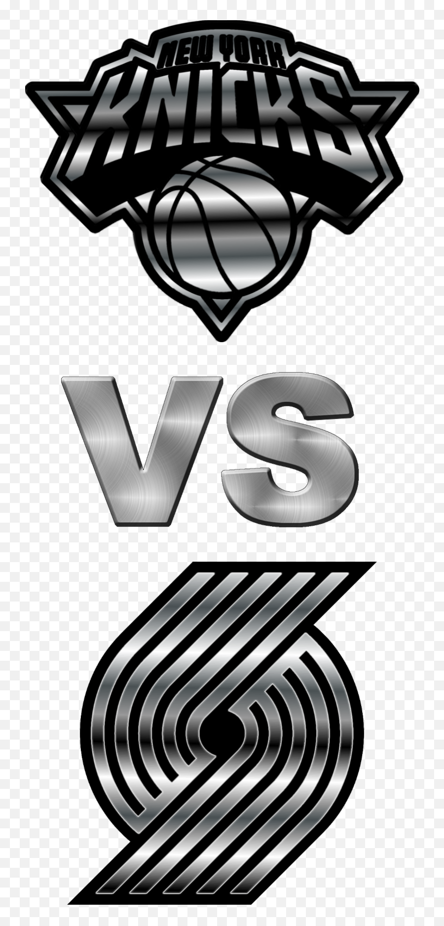 Game Thread - Game 25 Knicks Blazers December 10 2019 Emblem Png,Knicks Logo Png
