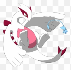 Pokemon Lugia Mew Shiny Freetoedit - Mew Shiny Png,Lugia Png