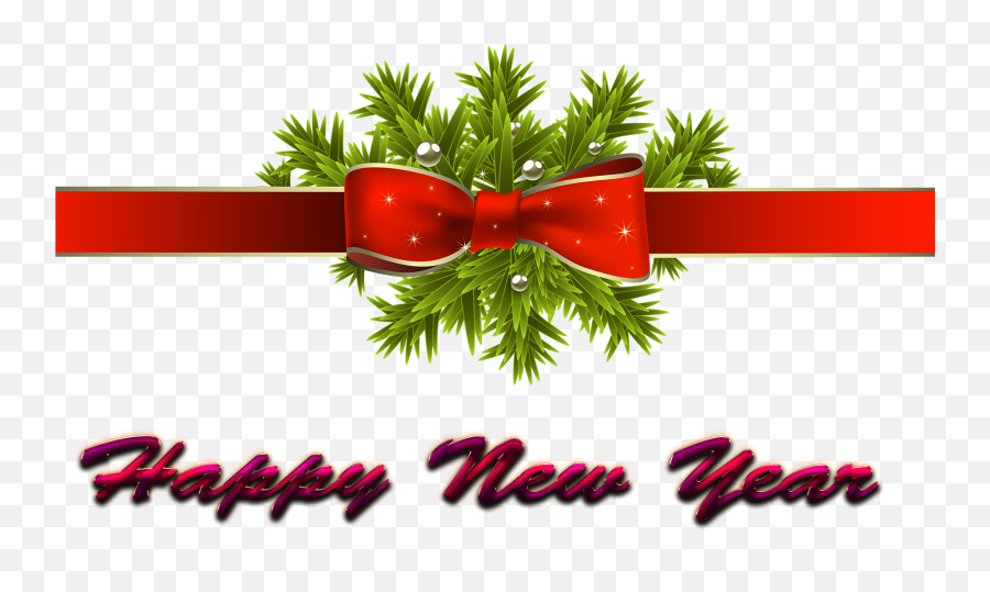 Happy New Year Transparent Background - Merry Christmas And Happy New Year Png,Happy Transparent Background