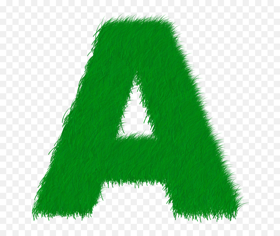 A Letter Png Transparent Images All - Letter A Color Green,Grass Top View Png