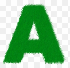 A Letter Png Transparent Images All - Letter A Color Green,Grass Top View Png