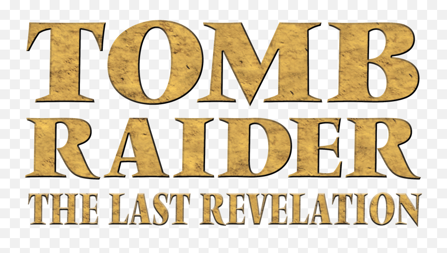 Tomb Raider The Last Revelation Logopedia Fandom - Tomb Raider Ii Png,Tomb Raider Png