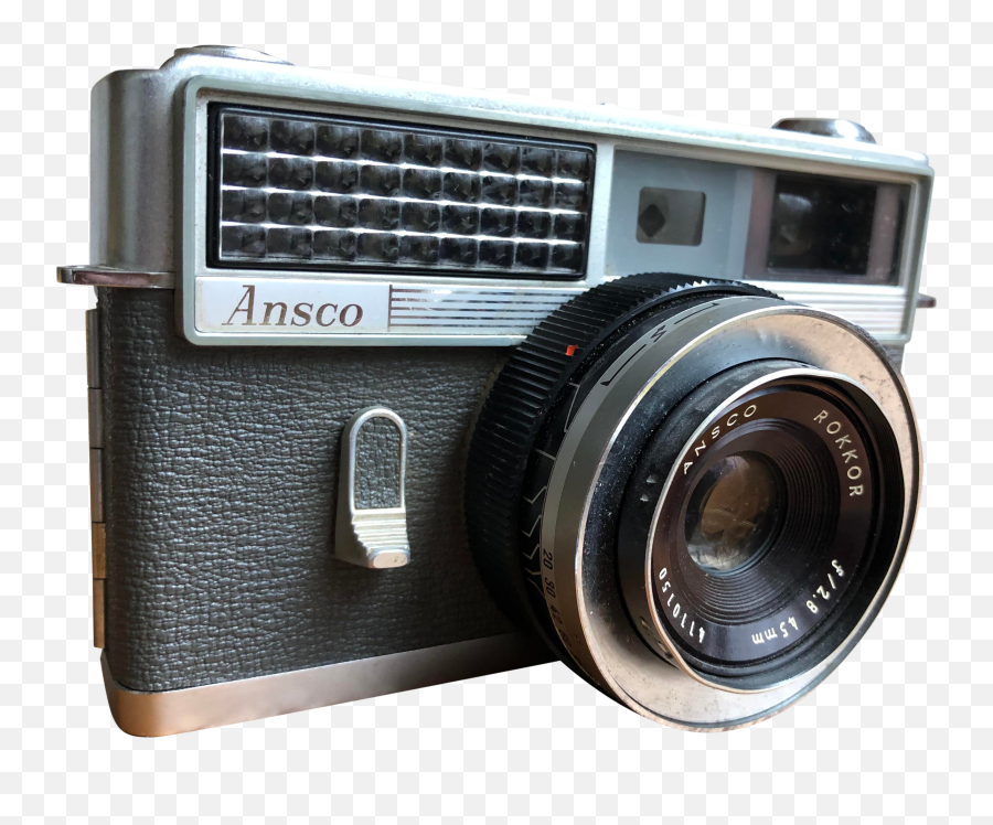 Vintage Camera Ansco 35 Mm Autoset Wbox - Instant Camera Png,Vintage Camera Png