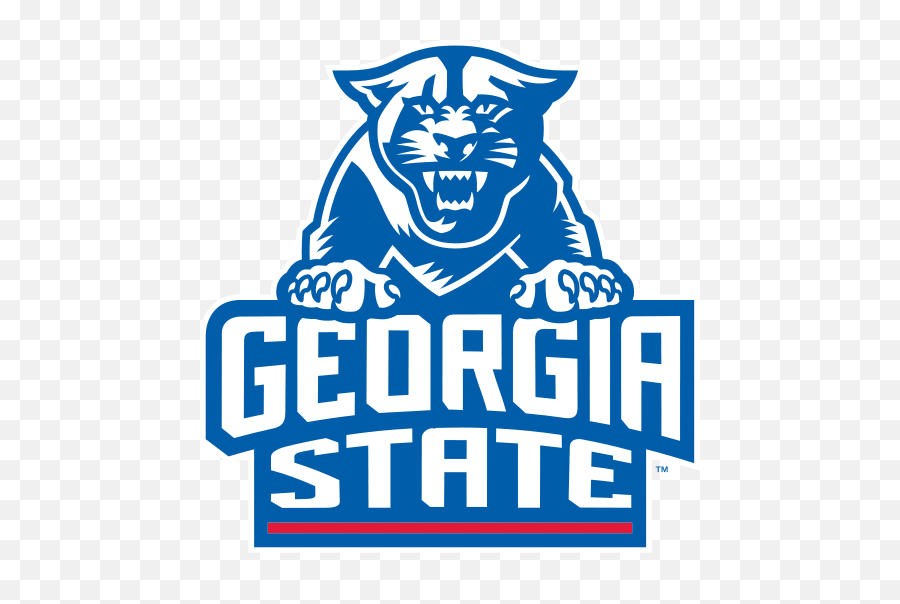 Georgia - Statepantherslogo U2013 Foul Pole Sports Ga State Logo Transparent Png,Panthers Logo Png