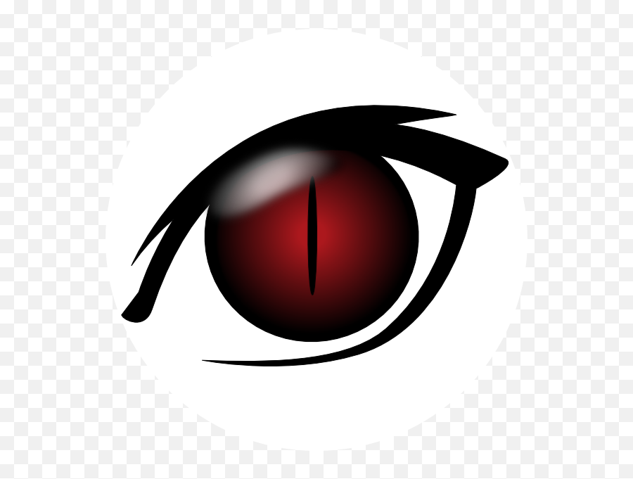 Fox Clipart Eyes Transparent Free For Download - Anime A Red Eye Png,Eyes Transparent