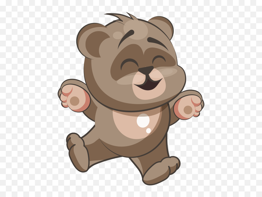 Cute Emoji - Cute Teddy Bear Emoji Hd Png Download Teddy Sticker Png,Cute Emoji Png