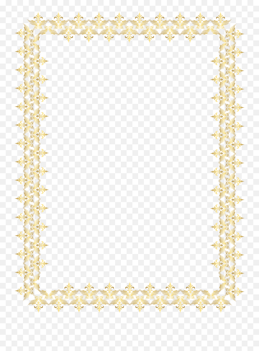 Clipart Frames Transparent Background Png Border Frame