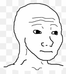 Actual Wojak Png - Know That Feel,Wojak Png