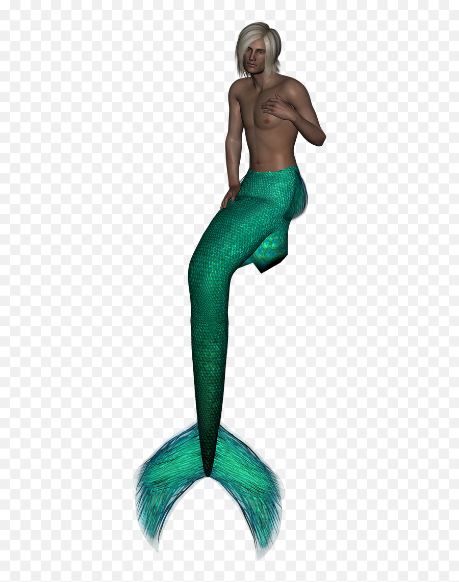 Sea Man Fish Scales Fishtail Fairy - Mermaid Sea Man Png,Mermaid Scales Png
