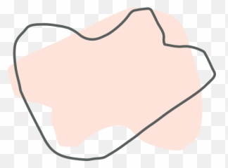 Pink Abstract Shape Graphic - Art png