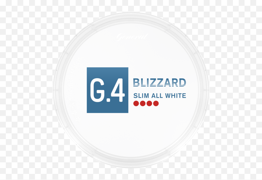 G4 Blizzard Slim All White - Circle Png,Blizzard Logo Png