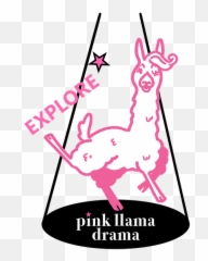 Pink Llama Drama Plays For Young Actors School Play Ideas - Illustration Png,Llama Png