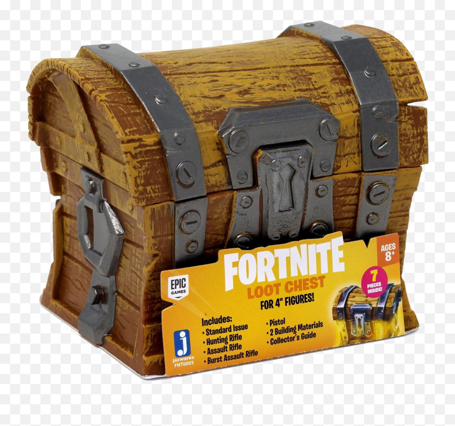 Fortnite Loot Chest Collectible Assortment Nap Toy Shop - Loot Fortnite Treasure Chest Png,Fortnite Pistol Png