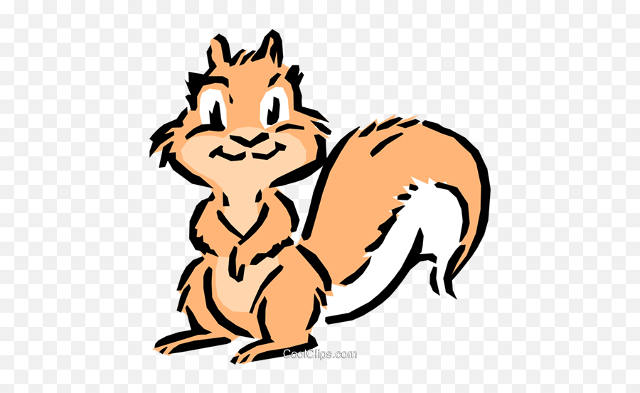 Cartoon Squirrel Royalty Free Vector Clip Art Illustration - Dancing Gif Transparent Squirrel Png,Squirrel Transparent Background