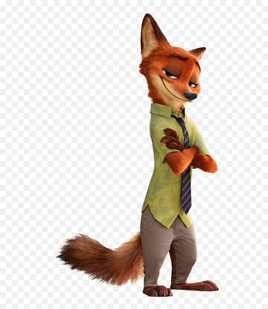Character Zootopia Transparent Png - Nick Wilde,Zootopia Png